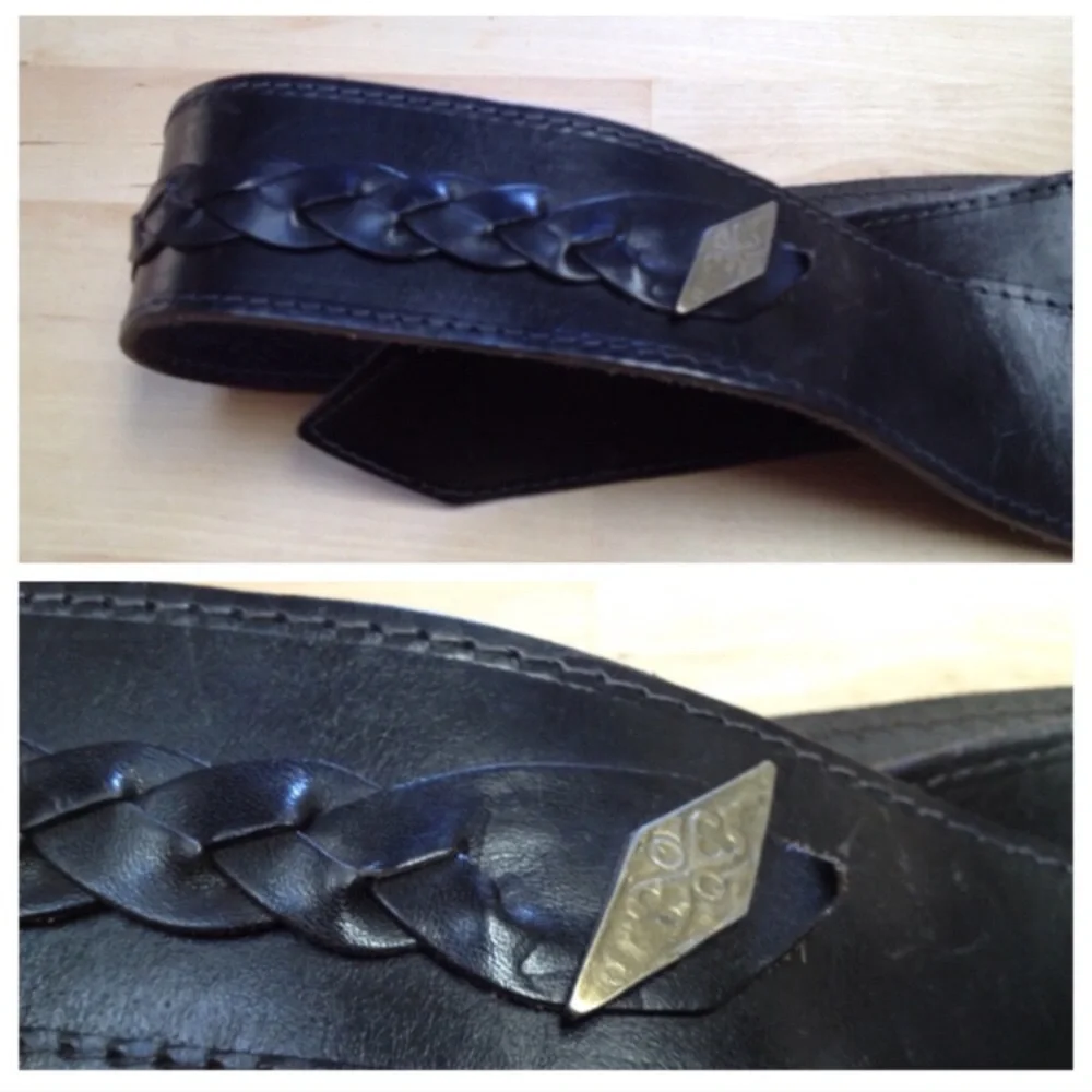 Vintage leather belt